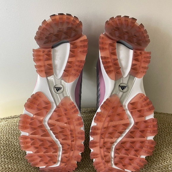 Adidas Women's Marathon 10 running sneaker athletic shoes grey pink new in box 6 - Picture 7 of 11